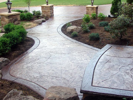 Artistic Stamped Concrete - Business Photo Gallery Image