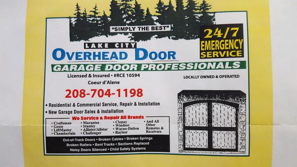Lake City Overhead Door - Business Photo Gallery Image