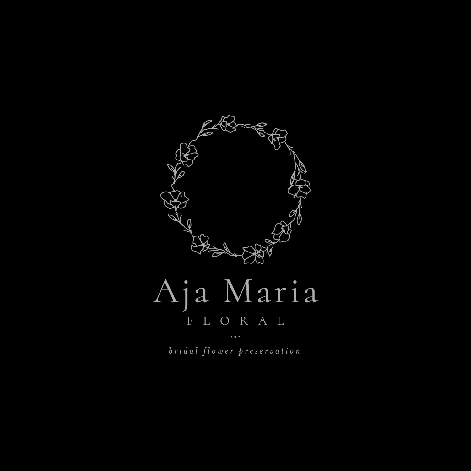 Aja Maria Floral - Logo