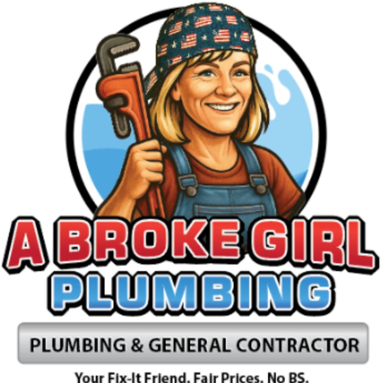 A Broke Girl Plumbing LLC - Logo