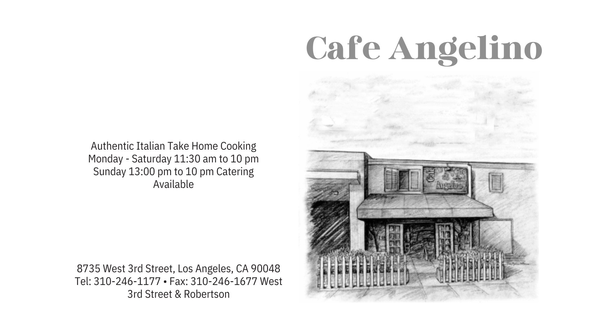 Cafe Angelino - Business Photo Gallery Image