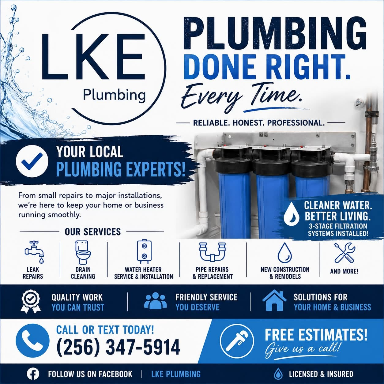 LKE Plumbing - Business Photo Gallery Image